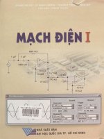 Giáo trình đào tạo - Mạch điện 1