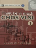 Thiết kế vi mạch CMOS VLSI - Tập 1 - Tin học và đời sống