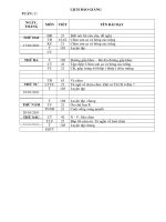 GIAO AN LOP 2 tuan 21 CO TICH HOP, LGKNS