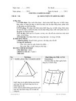 Giáo án chuyên đề hình học lớp 12