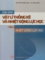 Giáo trình Vật lí thống kê và nhiệt động lực học. Tập 1 - Nhiệt động lực học