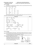 ĐÁP ÁN TUYỂN SINH 10 CHUYÊN HÓA (08-09)