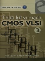 Thiết kế vi mạch CMOS VLSI - Tập 3 - Tin học và đời sống