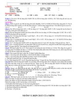 CHUYEN DE CHAT LUONG TINH