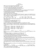 Đề thi thử TS ĐH môn Sinh học số 17