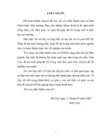 Đánh giá hiệu quả kinh tế trong chăn nuôi lợn thịt tại thị trấn Trần Cao, huyện Phù Cừ, tỉnh Hưng Yên