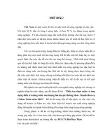 Điều tra chọn mẫu và ứng dụng điều tra năng suất- sản lượng lúa huyện Hoằng Hoá- Thanh Hoá vụ Chiêm Xuân năm 2003