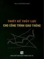 Thiết kế thủy lực cho công trình giao thông