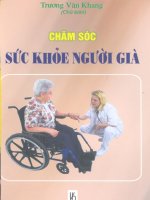 Chăm sóc sức khỏe người già  Trương Văn Khang