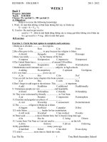 bồi dưỡng học sinh giỏi tiếng anh lớp 9