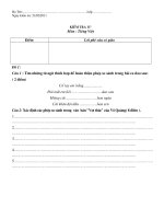 kiem tra 15'' tieng viet lop 6 ky 2