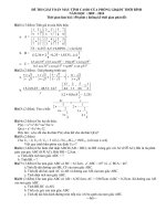 Đề thi máy tính Casio huyện Thới Bình 2009-2010