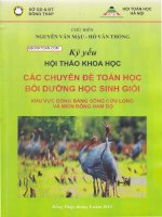 Các chuyên đề toán học bồi dưỡng học sinh giỏi