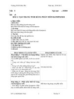 GA Tin 9 Tuần 8 đến tuần 25