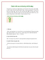 Cách viết con chữ cái g thường