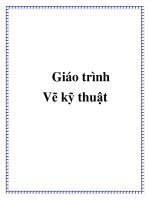 Giáo trình vẽ kỹ thuật, đại học