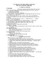 De cuong on tap Anh 6 K2