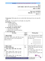 Bài 4: Giới thiệu một số loại súng bộ binh