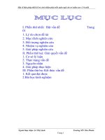 sáng kiến kinh nghiệm Một số biện php thiết kế trị chơi nhằm phát triển ngôn ngữ cho trẻ mầm non ( 5-6 tuổi)