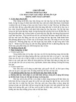 skkn PHƯƠNG PHÁP DẠY HỌC  CÁC BÀI LUYỆN TẬP, THỰC HÀNH, ÔN TẬP