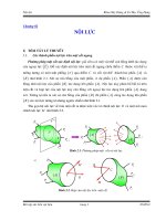 Bài tập sức bền vật liệu- chương 2 Nội lực