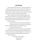 Nội dung của công tác dự toán ( tuyến đường quốc lộ 279 nối liền huyện điện biên đông với của khẩu tây trang).