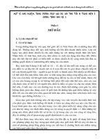 SKKN MỘT SỐ KINH NGHIỆM TRONG PHƯƠNG PHÁP GIÁO DỤC GIỚI TÍNH TUỔI VỊ THÀNH NIÊN Ở CHƯƠNG TRÌNH SINH HỌC 8