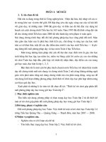 sáng kiến kinh nghiệm Thiết kế trò chơi góp phần đổi mới phương pháp dạy học trong giờ học Toán lớp 2