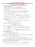 1.CÁC BÀI TOÁN TRONG TAM GIÁC