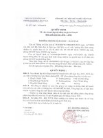 Số: 26/QĐ - PGDĐT ngày 17/02/2011  Quyết định v/v thành lập Hội đồng duyệt kế hoạch biên chế năm học 2011 - 2012