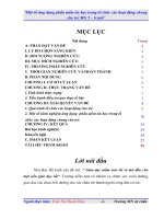 sáng kiến kinh nghiệm Một số ứng dụng phần mềm tin học trong tổ chức các hoạt động chung cho trẻ mẫu giáo 5 – 6 tuổi