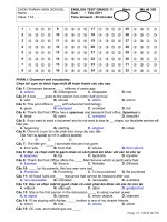 De kiem tra 45'' tieng anh 11