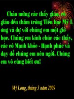 Toán 4: Phép nhân hai phân số