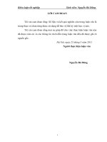 Nghiên cứu lợi ích của người sản xuất khoai tây trong mối liên kết với công ty TNHH TP Orion Việt Nam, tại huyện Yên Phong tỉnh Bắc Ninh