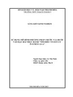 SKKN Sử dụng phương pháp 3 bước và 6 bước vào dạy bài thực hành “Tìm hiểu về cư dân Ô-Xtrây-Li-A