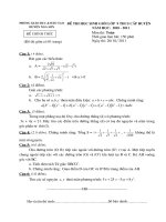 Đề+Đáp án thi HSG Toán 9 huyện Nga Sơn năm 2011