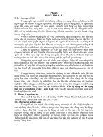 SKKN Câu bị động và các dạng bài tập trắc nghiệm trong tiếng Anh