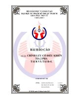 chỉnh lưu có điều khiển tia 2 pha tải r và tải r+l