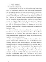 Sáng kiến kinh nghiệm đưa ứng dụng công nghệ thông tin vào giảng dạy môn Toán lớp 1