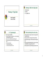 Bài giảng kiến trúc máy tính  chương 3   phan trung kiên