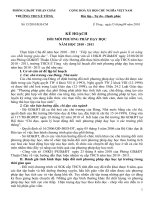 Kế hoạch DMPPDH trường THCS  É Tòng