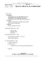 Bai 46. Tru nao, Tieu nao, Nao trung gian