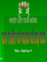 Bai 47. Quan the sinh vat cuc hay