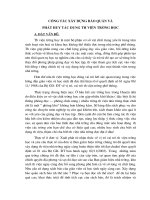 Công tác xây dựng và bảo quản thư viện ...