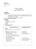 giáo an lớp 1 tuần 25 cực chuẩn