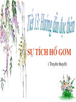 sự tích hồ gươm