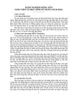 HD GV sử dụng sách báo ở phòng thiết bị ...