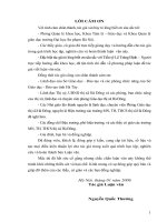 Quy hoạch mạng lưới trường học ngành Giáo dục thị xã Hà Đông - tỉnh Hà Tây đến năm 2020