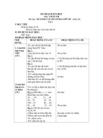 SO SÁNH CÁC SỐ CÓ HAI CHỮ SỐ   (tuần 26)