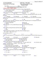 kiem tra chương halogen cưc hay